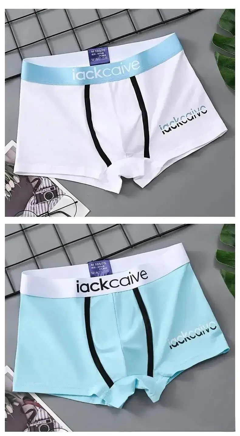 1/3Pcs XL-3XL Männlichen Höschen Baumwolle männer Unterwäsche Boxer Atmungsaktive Boxer Gedruckt Unterhose Bequeme Shorts Männer Unterwäsche – Detail 13