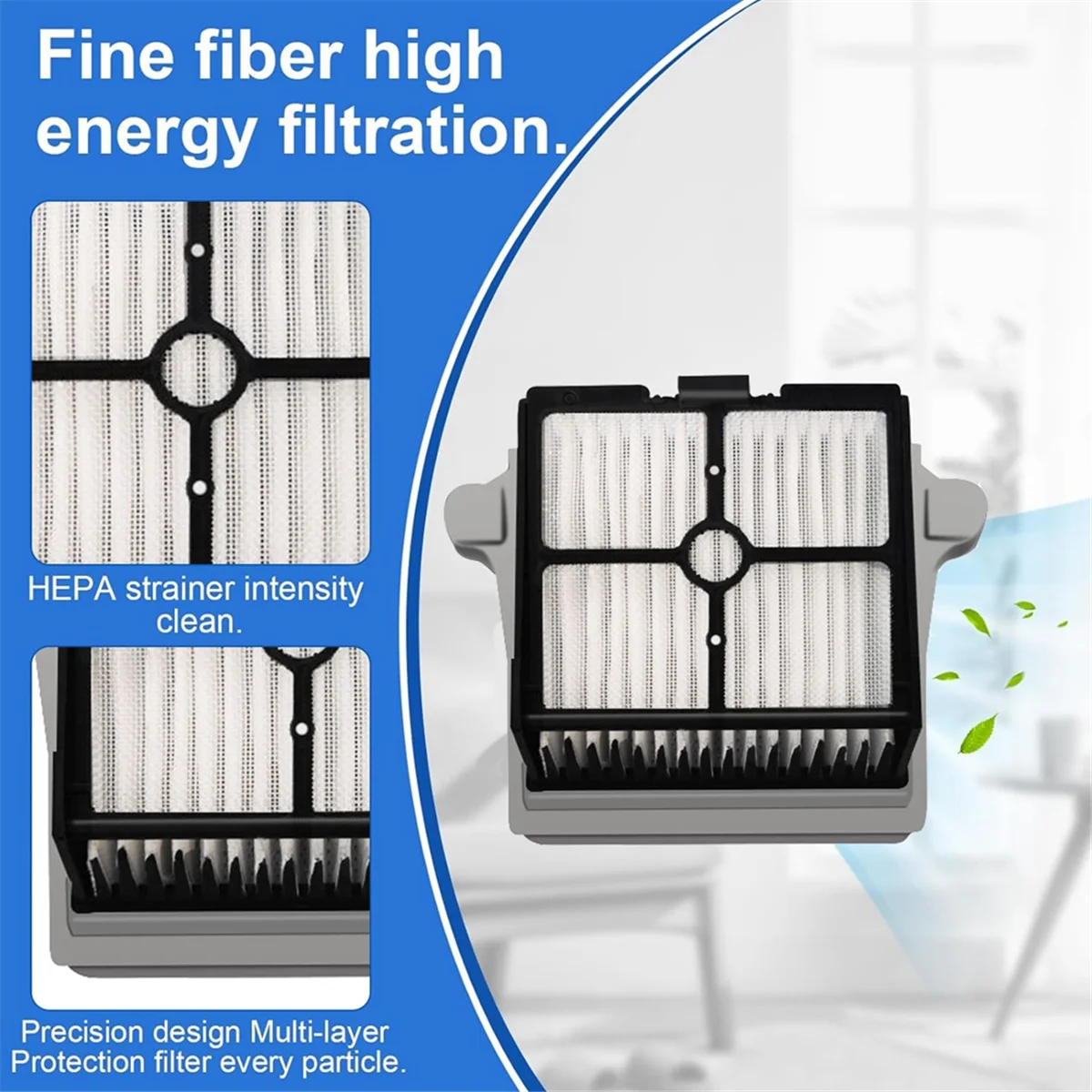 Rodillo de cepillo y filtro N98R para Tineco Floor ONE S5, accesorios para fregador de suelo a vapor, piezas de repuesto para limpiador