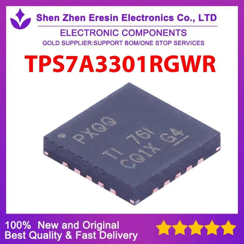 

Free shipping 5PCS/LOT TPS7A3301RGWR QFN20 New and original