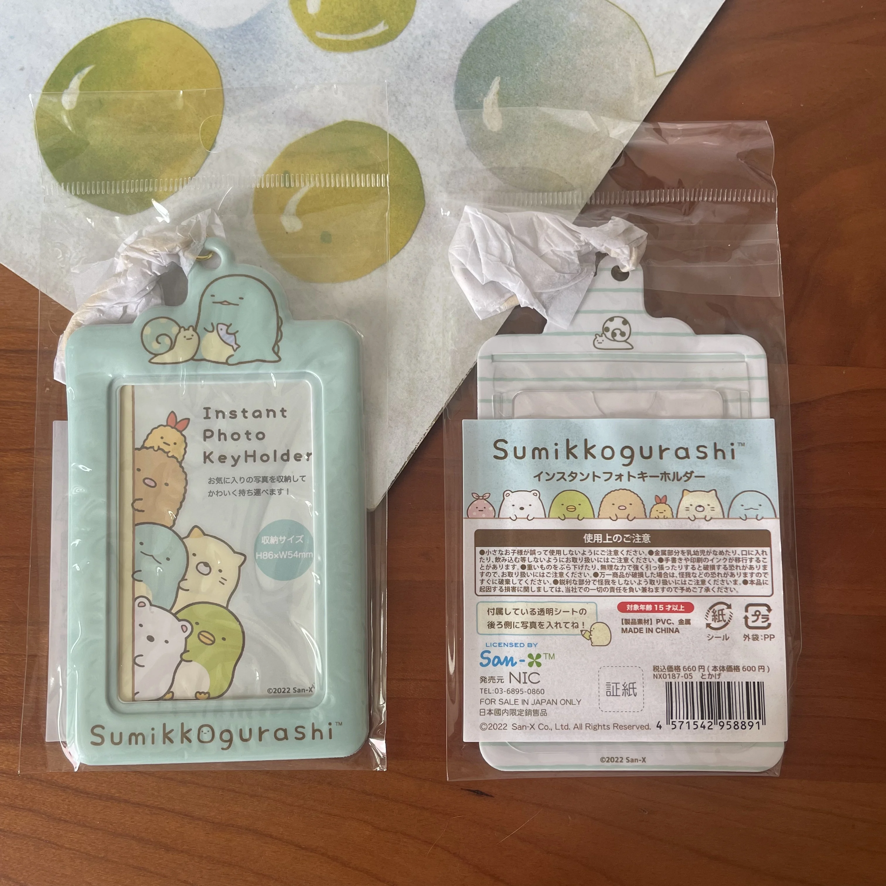 ที่ใส่บัตร/รูปถ่าย/พวงกุญแจ ลายซูมิโกะกุราชิ น่ารัก สำหรับเด็กผู้หญิงและผู้หญิง