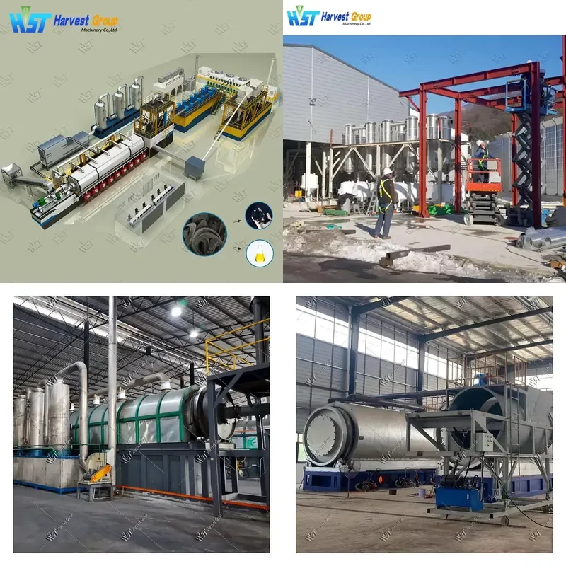 Crusher High Profit Continuous Waste Plastic Recycling Machine Waste Plastic to Oil Tyre Fuel Recycling
