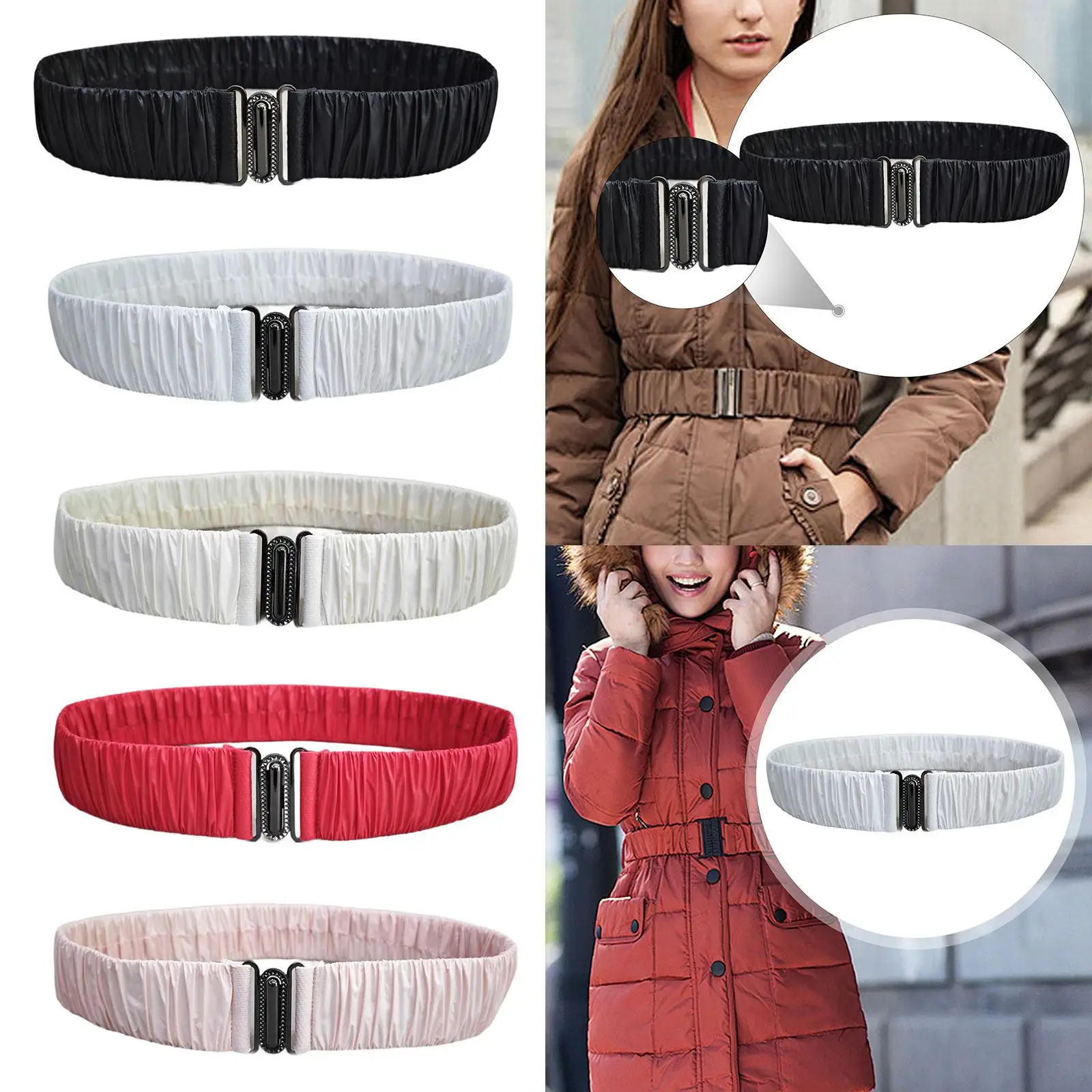 cinto-elastico-casual-elegante-decoracao-faixa-de-cintura-cinch-cinto-espartilho-plissado-crinkle-para-roupas-inverno-outwear-jaqueta-casaco