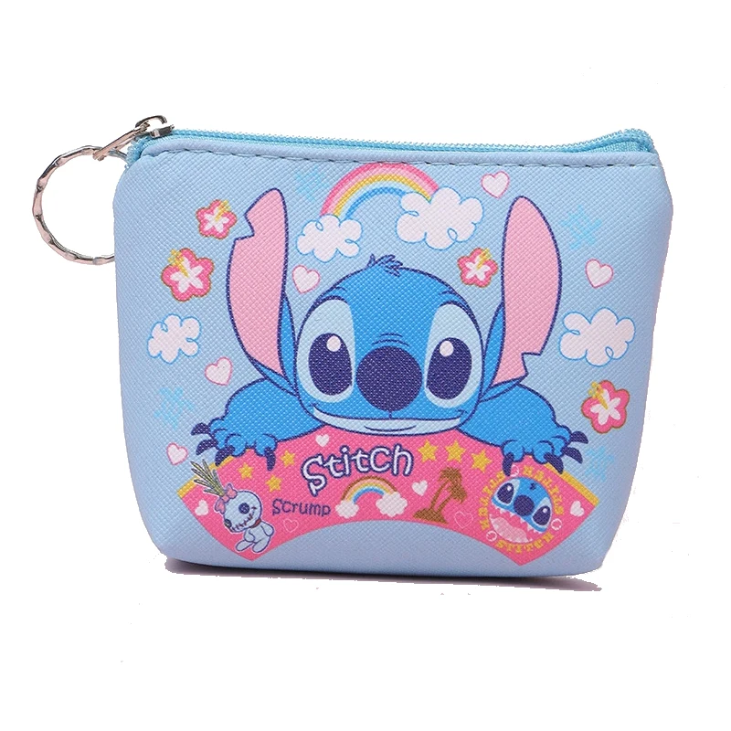 1 قطعة شخصيات كرتونية مطبوعة محفظة Kawaii ميكي غرزة الأطفال محفظة نسائية للعملات المعدنية للبنين بنات لطيف هدايا عيد ميلاد الكرتون حافظة للبطاقات