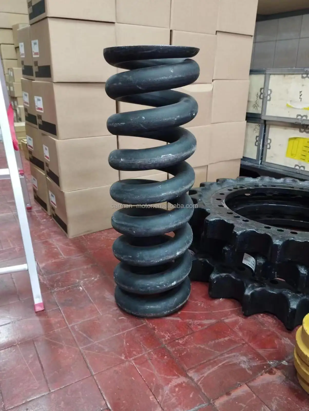 For 2129-1236 Doosan DX225LCA Excavator Truck Spare Parts Spring For Construction Machinery