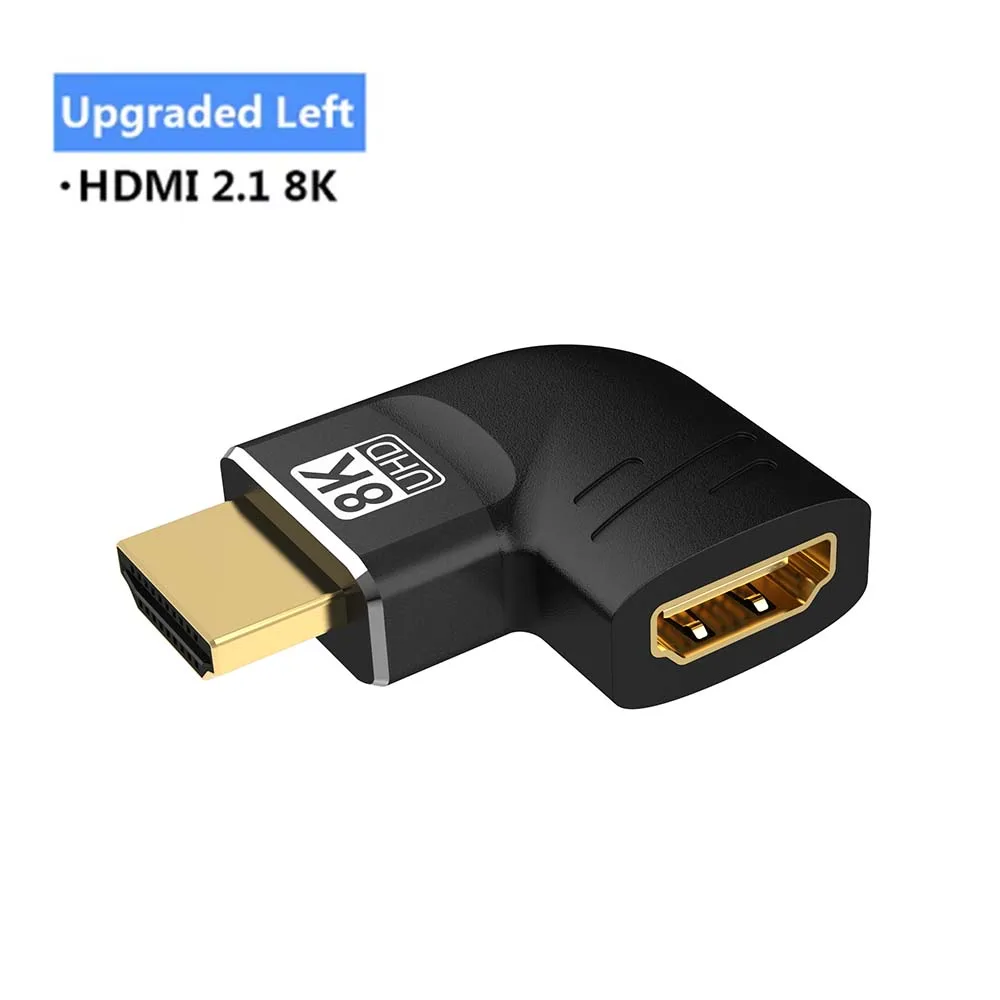 HDMI-koppeling 8K, HDMI 2.1-connector HDMI-verlengadapter, ondersteuning 8K bij 60 Hz / 4K bij 120 Hz 120UHD, 3D, HDR