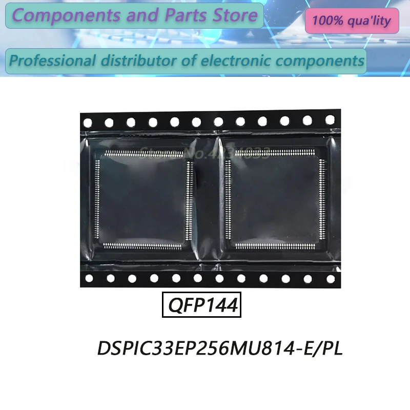 

1PCS DSPIC33EP256MU814-E/PL DSPIC33EP256MU814-I/PH QFP144 New Original Stock