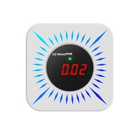 Tuya Smart Wifi Zigbee Gas Carbon Monoxide Detector Multifunctional Alarm 80DB Alarm APP Wireless Control