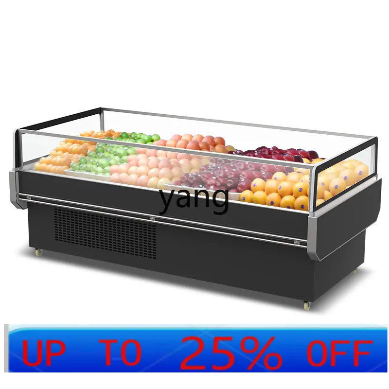 XZ fruit fishing display cabinet open air-cooled fruit cutting refrigerator