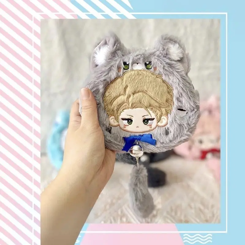 Jujutsu Kaisen Gojo Satoru Pp Cotton Q-Version Double-Layer Coin Purse Fan Fiction Itabag Doll Badge Storage Bage Fandom Gift