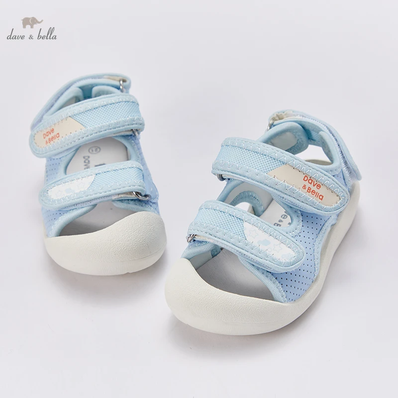 DB2221434  Dave Bella summer fashion baby girls casual and comfortable  sports  appliques shoes cute children girl brand shoes