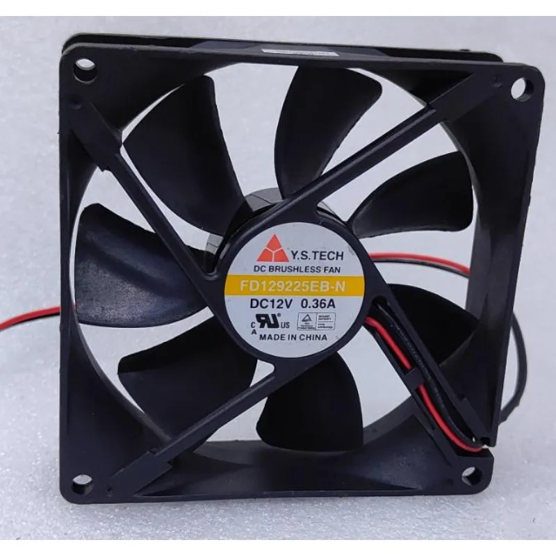 New Fan for Y.S.TECH FD129225EB-N 12V 0.36A 9CM 9025 Cooling Fan 90 * 90 * 25MM