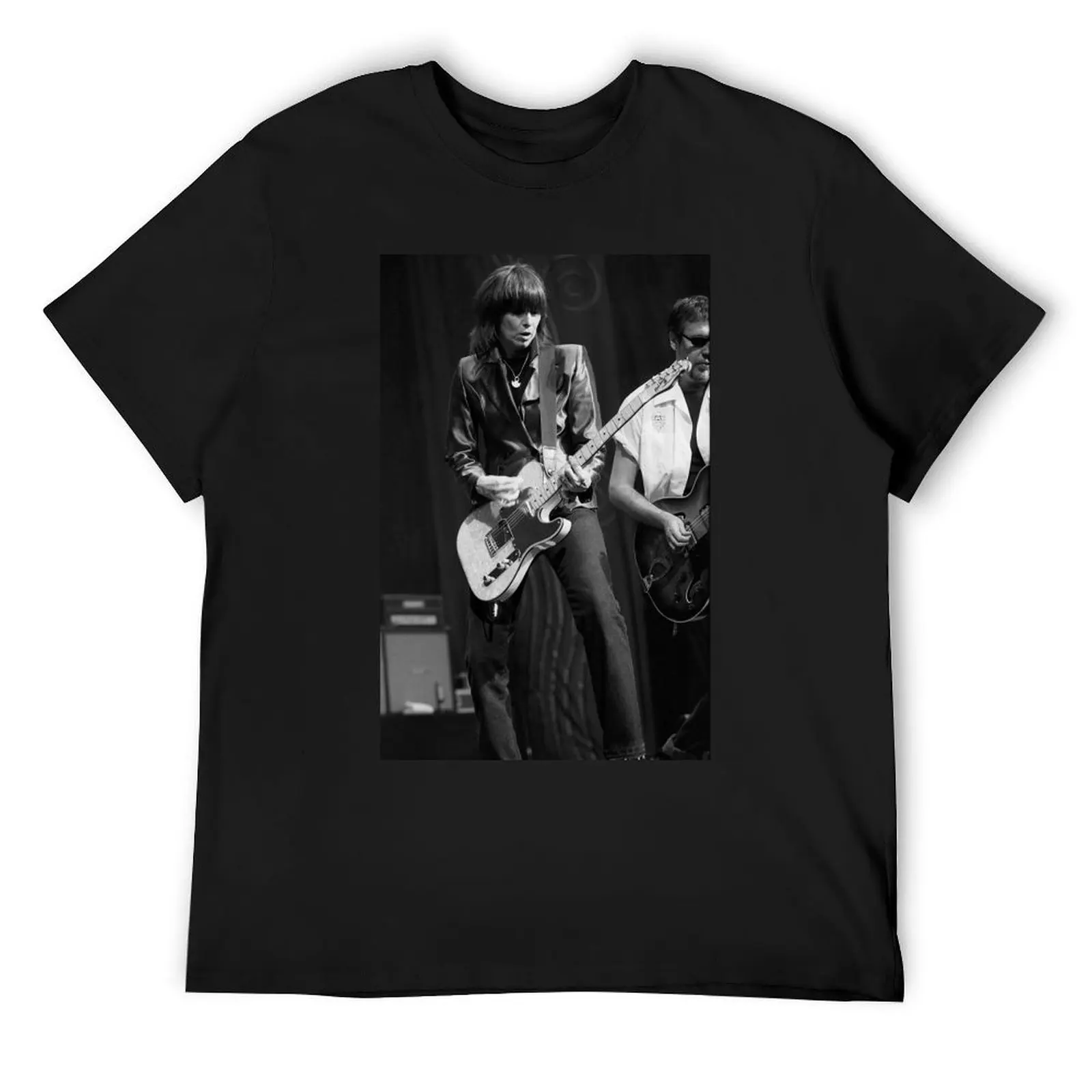 Chrissie Hynde - BW Photograph T-Shirt