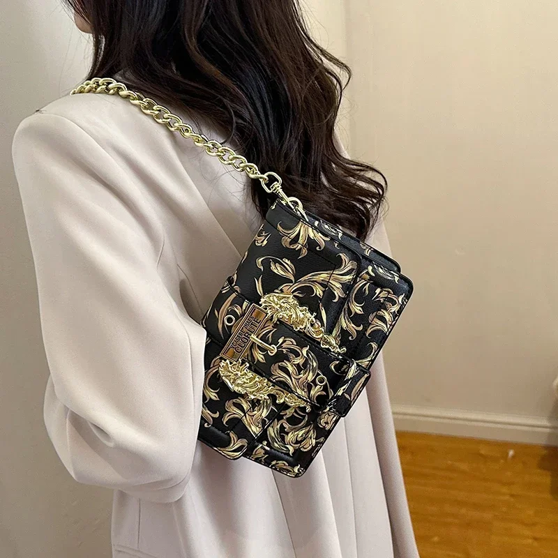 

Ladies Fashion Crossbody Bag Luxury Brand Leather Diaper Bag Minimalist Vintage Large Capacity Elegant Shoulder Bag