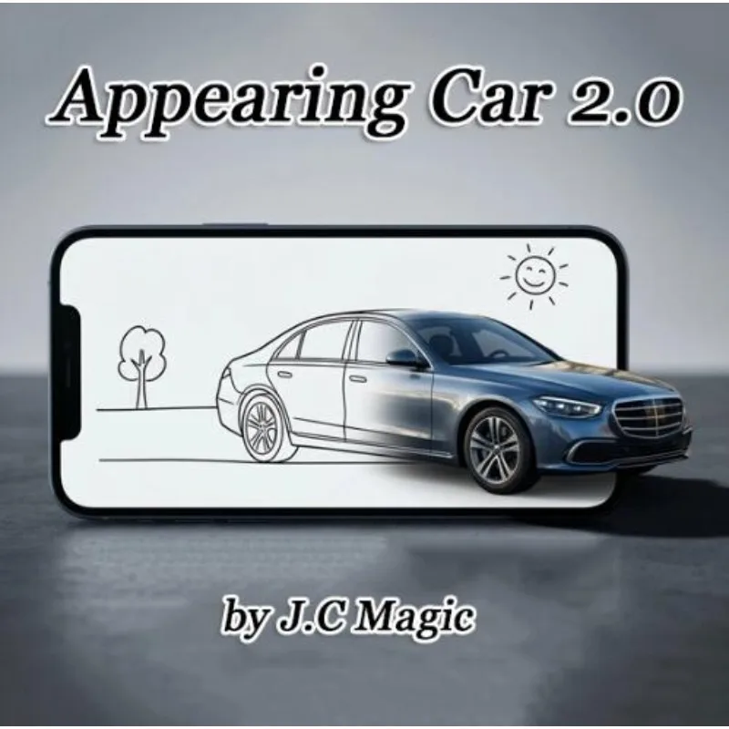 

Набор для фокусов «Появляющийся автомобиль 2.0» от J.C. Magic Gimmicks: реквизит для магии крупным планом, уличные трюки, креативные сюжетные номера для фокусников, забавные представления