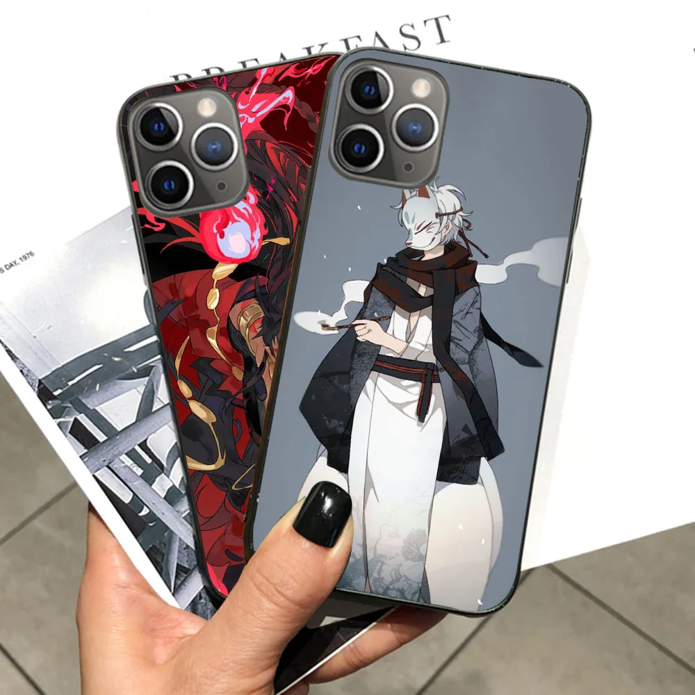 Силиконовый чехол ZY23 Onmyoji из ТПУ для Huawei Mate 20 Nova 7 SE 2 2i 3 3i 4E 5T Lite P20 P30 Pro, мягкий чехол