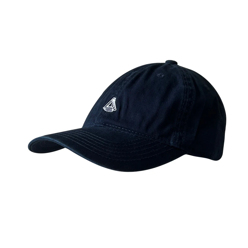 Simple Graphic Baseball Cap Female Spring and Summer Korean Street All-Match Big Head Circumference Peaked Cap Trendy Men