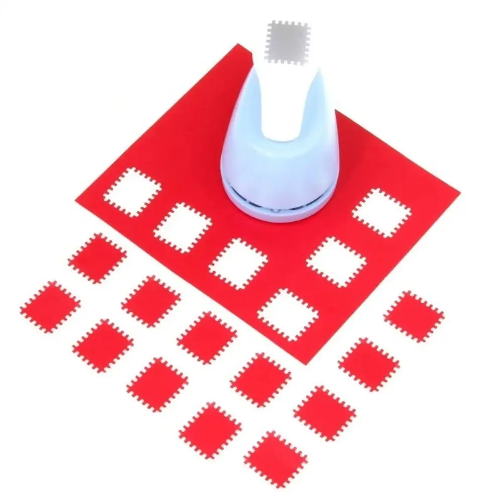 ختم شكل ختم الحدود لكمة ثقب الناخس قطع الحرفية آلة النقش توفير العمالة ورقة قطع مسننة الناخس المزخرف