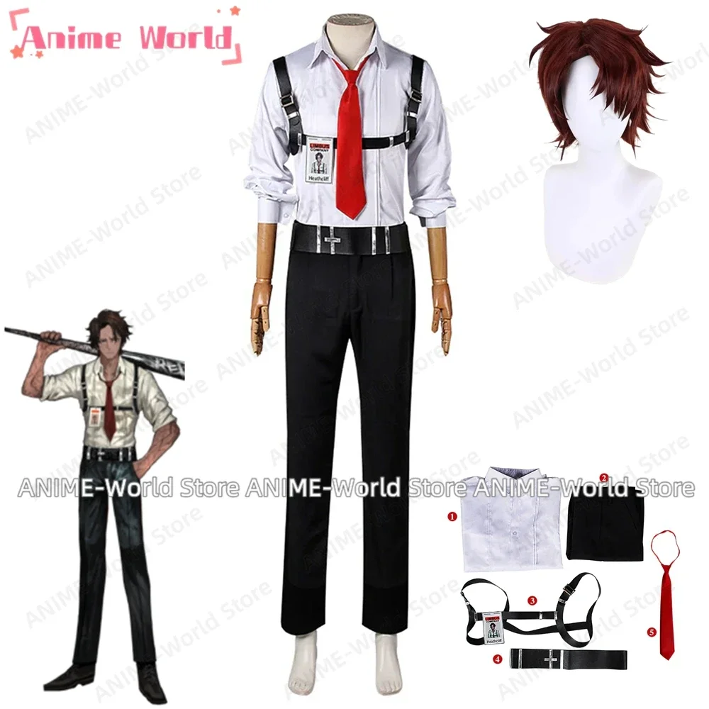 

《Custom size》Limbus Company Heathcliff Cosplay Costume Uniform Halloween Christmas Party Costume Custom Size Any Size