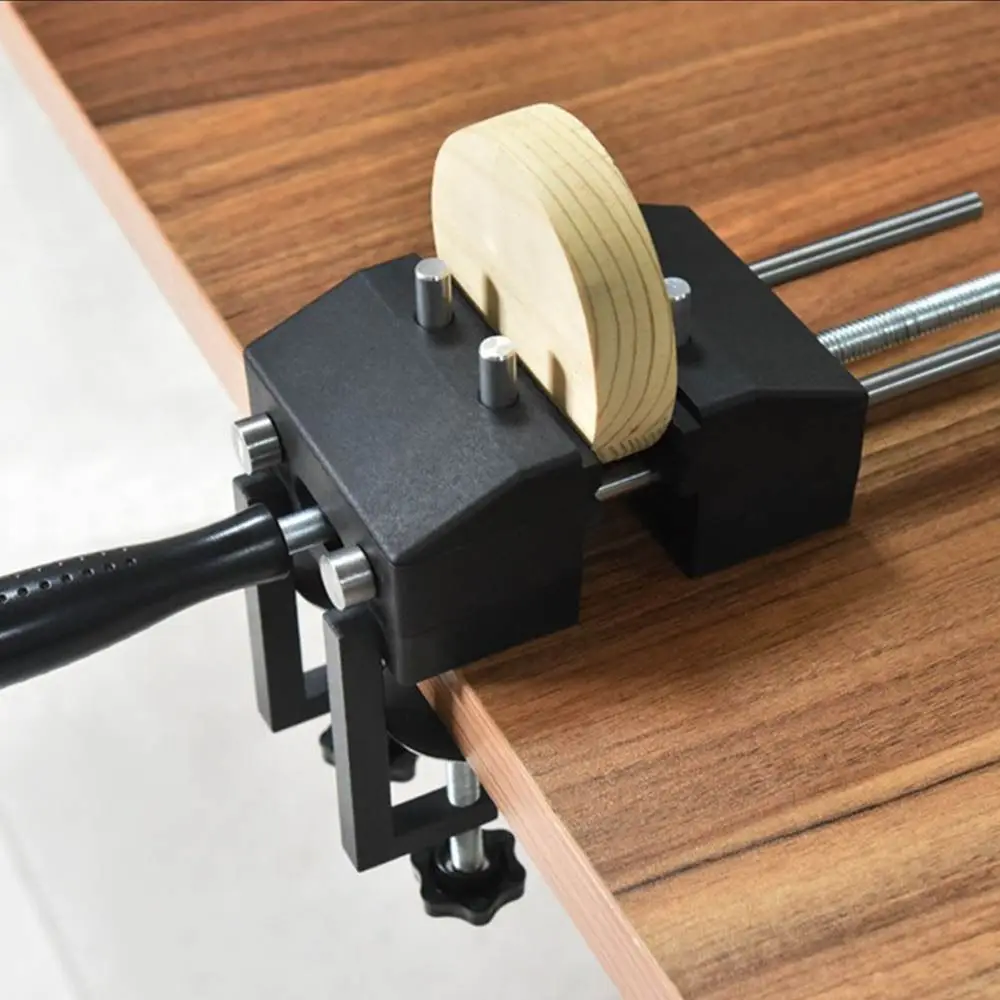 Thickened Base Tight Machining Table Clamp Vise Heavy Duty Working Table Vise Flat Mouth Multi -angle Workbench Clamping Tool