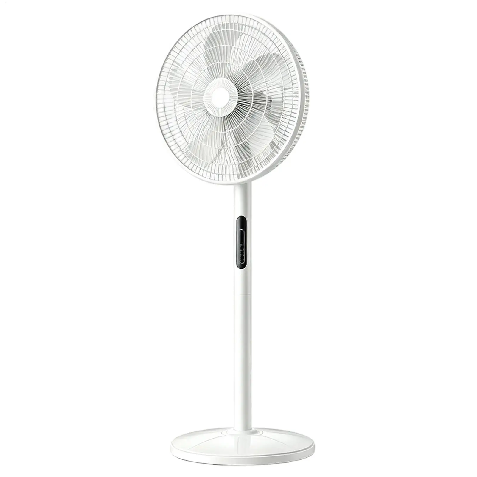 Standing Fan Quiet 8 Wind Speeds USB Rechargeable Office Floor Fan for Homeowners Renters Dwellers Home Apartment Office Bedroom