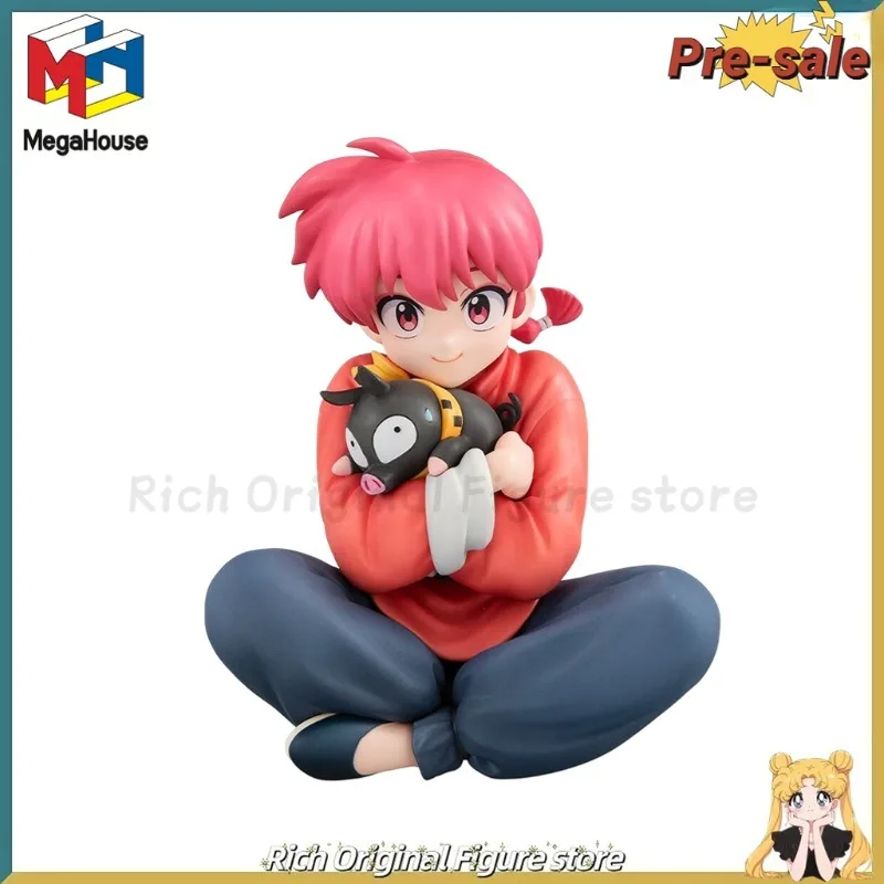 【Pre-sale】Original MegaHouse GEM Series Palm Series Ranma 1/2 -Saotome Ranma Anime Figure Model Toys Ornaments