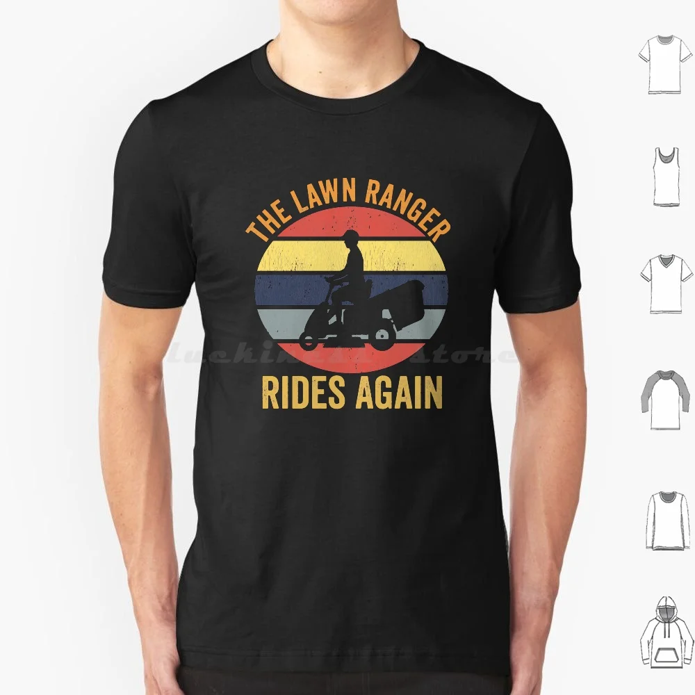 

Ретро-винтажная футболка The Lawn Ranger Rides Again, хлопковая крутая футболка 6xl, классная футболка The Lawn Ranger The Lawn Ranger Rides Again