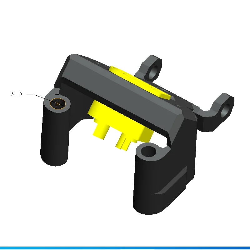 War God Rack 15-inch Rack Rear Antenna Printout 13-inch 3D Printed Antenna for Long-Distance Travel Rack view 6