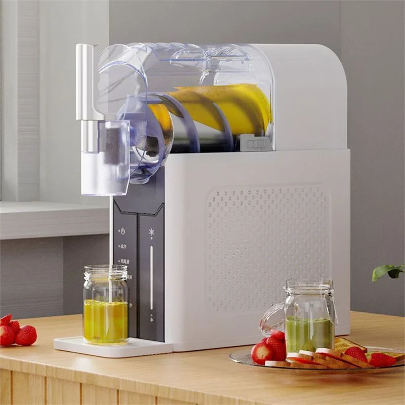 Banco commerciale automatico intelligente per frullati con bevande fredde e rasoio per il ghiaccio a pulizia rapida