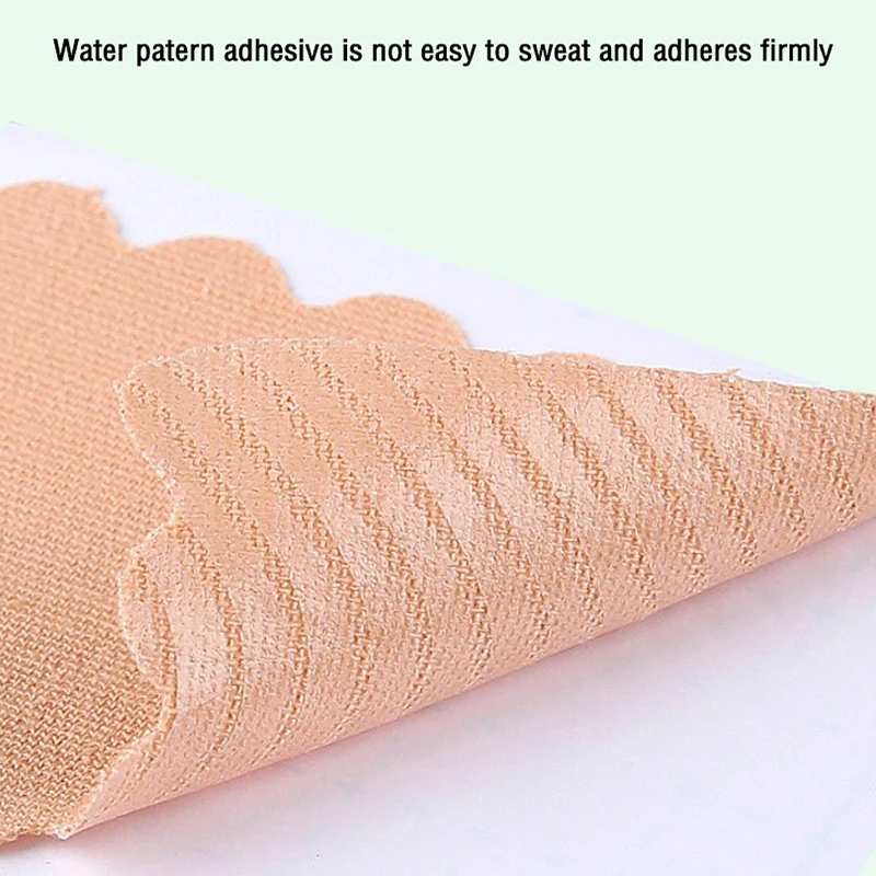 Almohadillas de tela de algodón elásticas invisibles y sin costuras, pegatinas desechables absorbentes del sudor para verano, banda para el sudor fina para las axilas, 5/10 Uds.