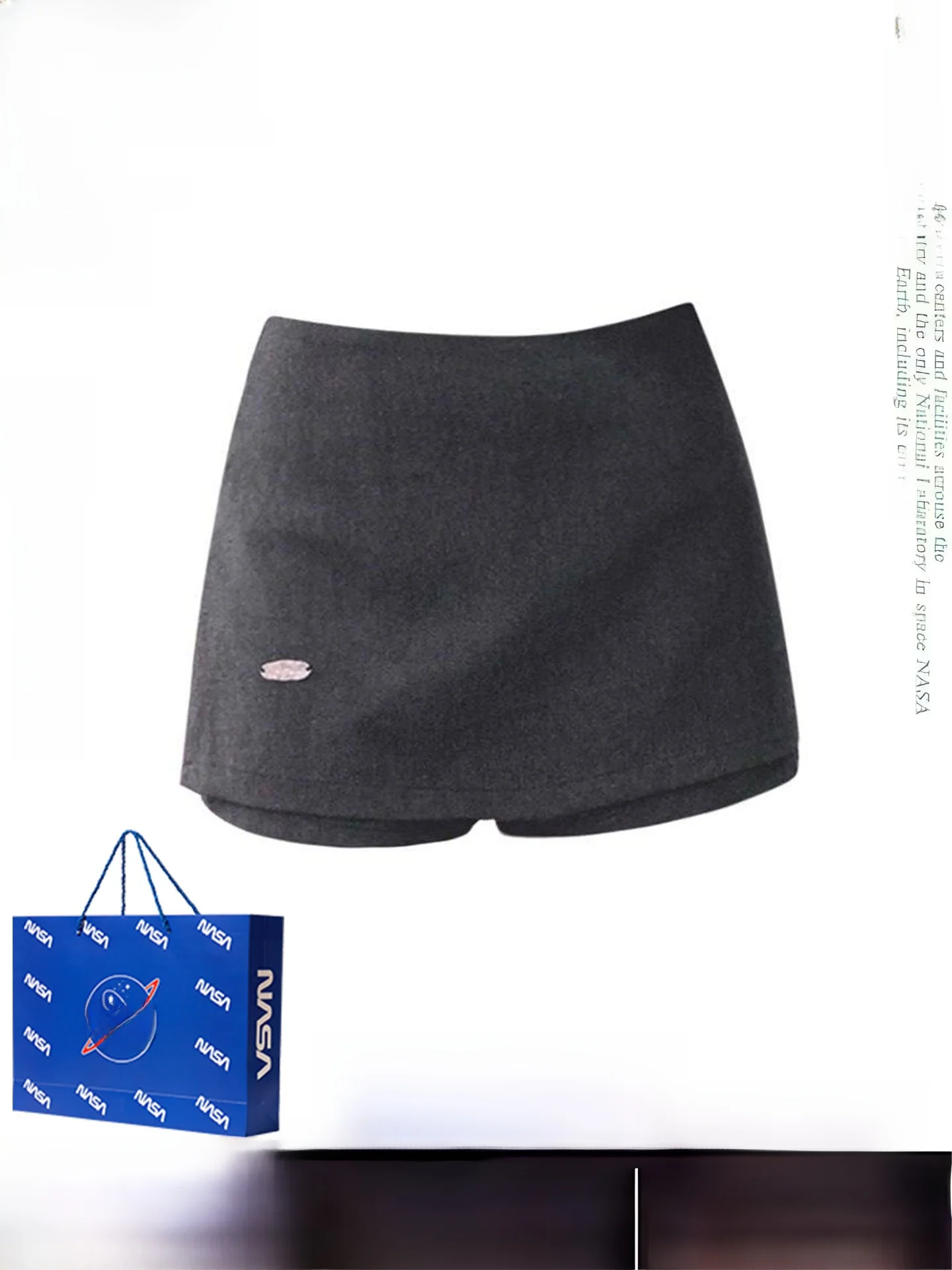 

Шерстяная юбка с высокой талией, облегающая, женская, осенне-зимняя, новая, в студенческом стиле, с подкладкой, на боковой молнии, для повседневной носки