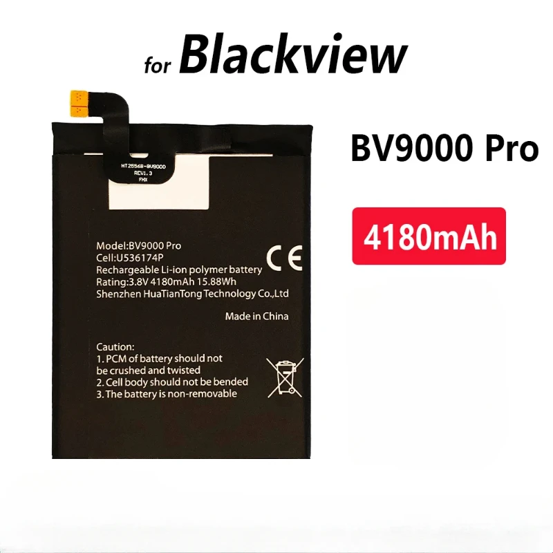 Battery For Blackview BV9000/BV5500 PRO BV5800 5580mah 4180mAh 4000mAh