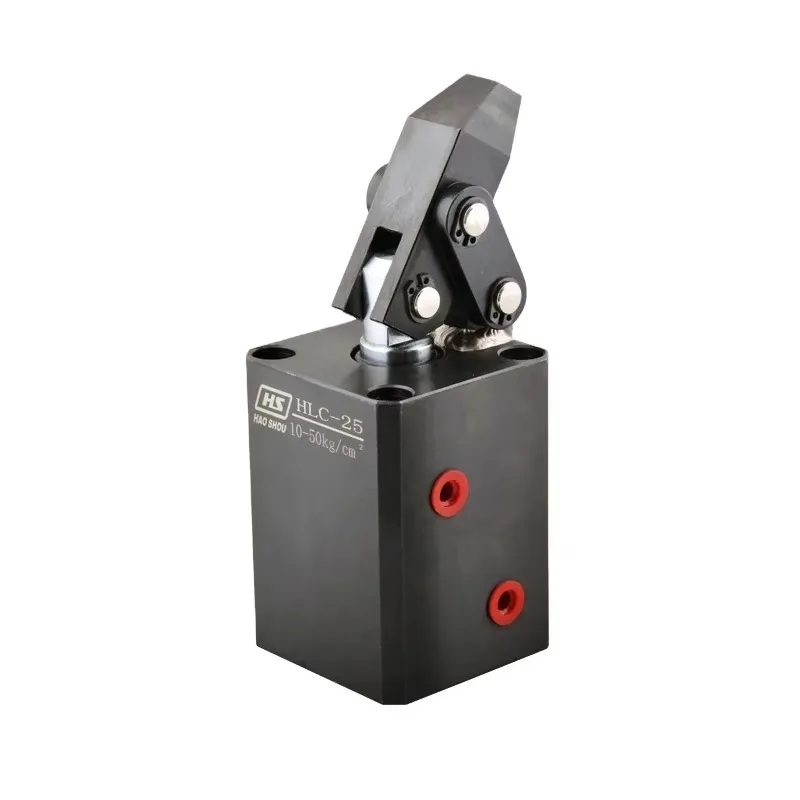 Morsetto di collegamento idraulico HLC-32 con foro a doppio effetto da 32 mm per maschere di prova