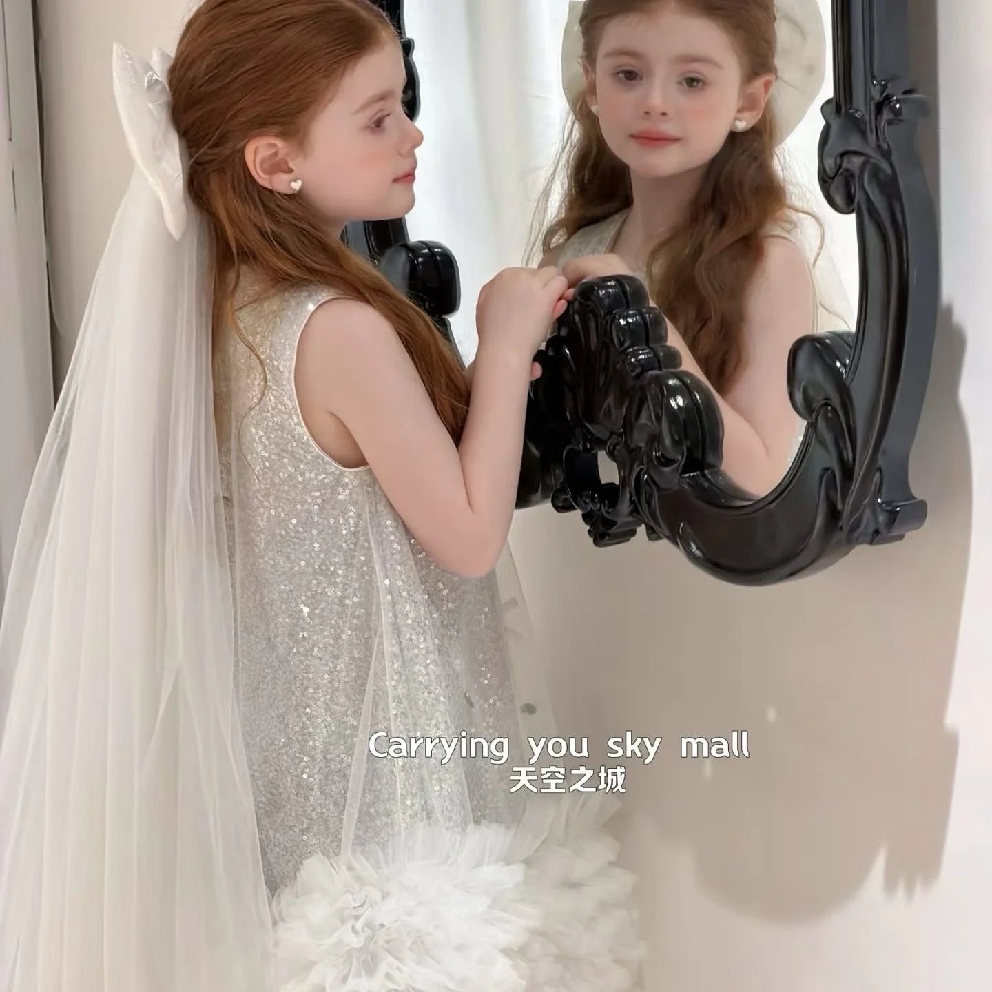 

Baby Girls Dress 2026 Baby A-Line Tutu Dress Child Casual Korean Style Princess Sleeveless Bow Glittering Girls Skirt Size 2-11Y