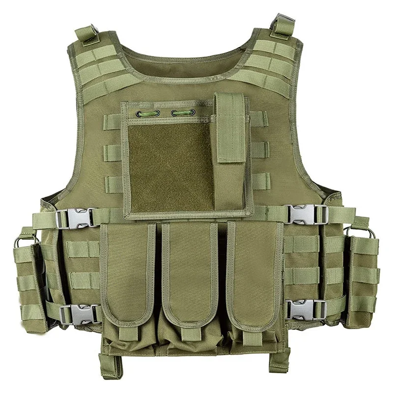 Outdoor Tactical Hunting Molle Vest Men's Army Military Shooting Wargame Body Armor Police Training Combat Protective Vest