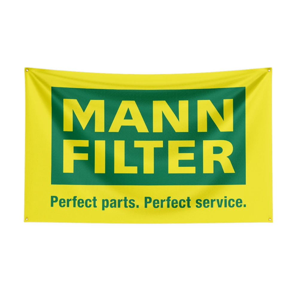 

Фильтры Mann 3x5 футов, флаг гоночного автомобиля для декора