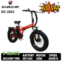 BAOLUJIE DZ2002 Adult Electric cycle 500W Motor Electric cycle 48V13AH Battery 20 Inch fire City switch Electric cycle