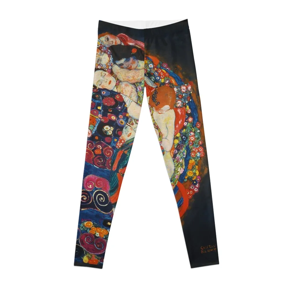 

The Virgin, Gustav Klimt, 1913 Leggings sports shirts gym Sports female Womens Leggings