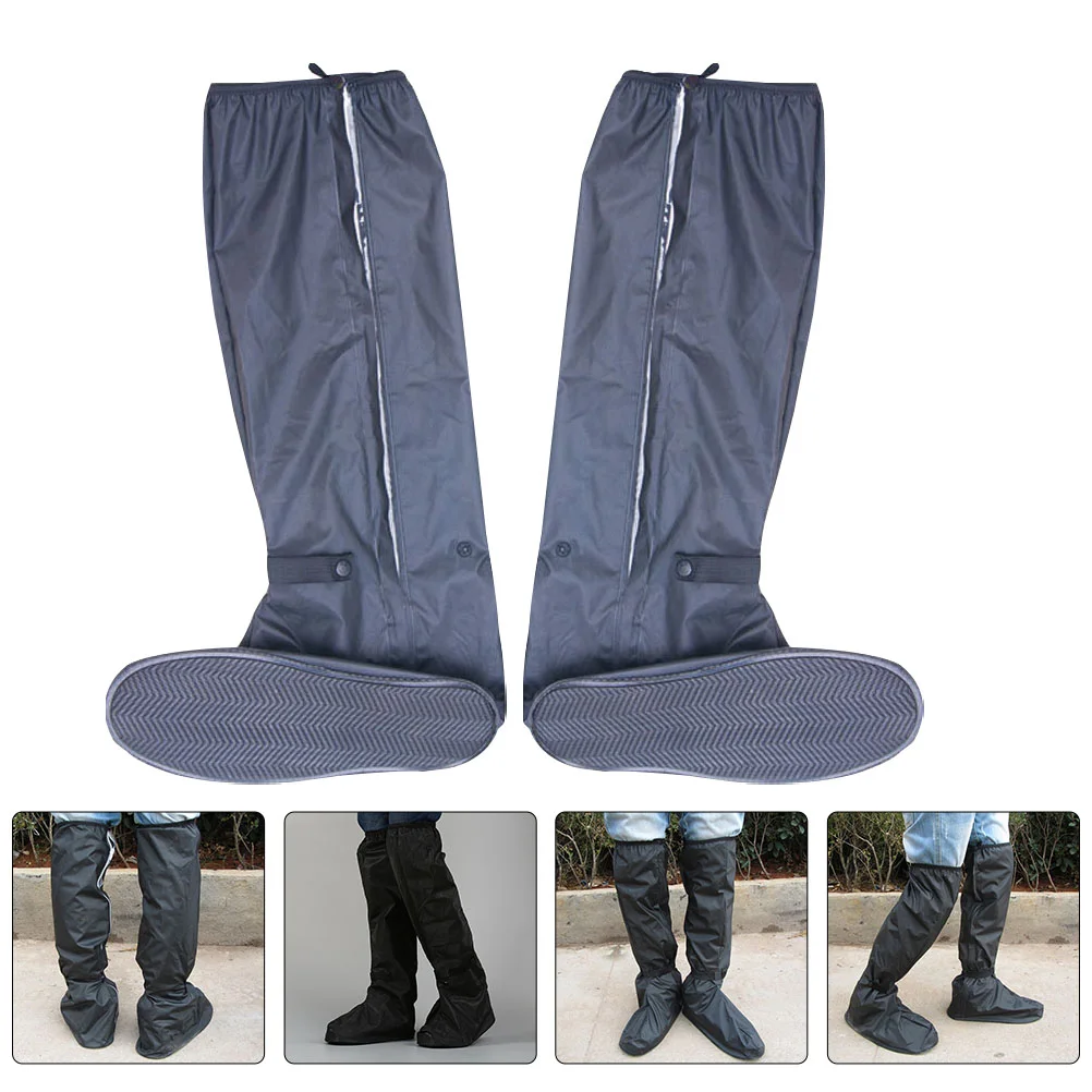 Waterproof Shoe Cover Thickened Overshoes Foldable Rain Jacket Covers Rainproof Protector Reusable Portable