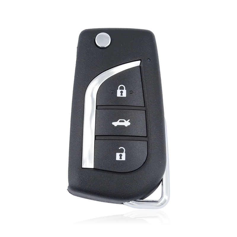 

Универсальный проводной дистанционный ключ Xhorse, складной Toyota Style, 3 кнопки XNTO00EN