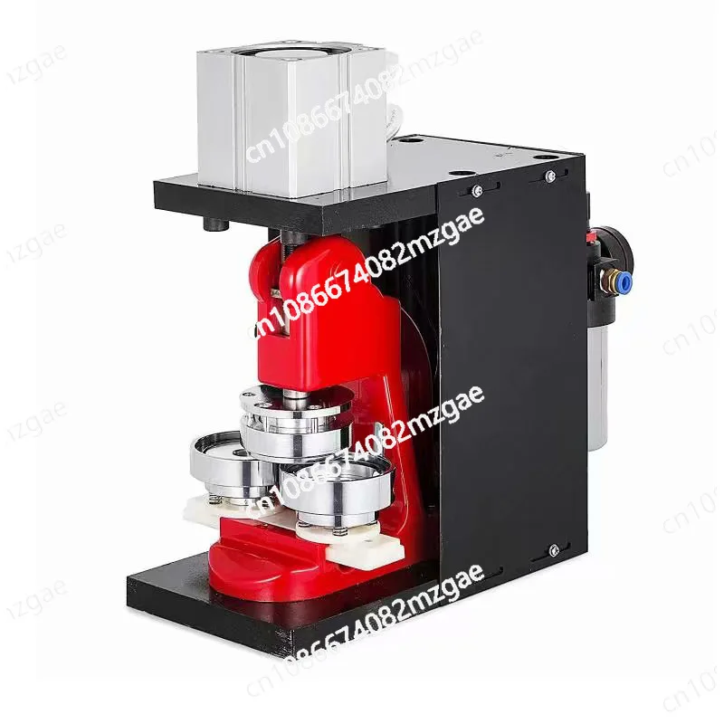 Pneumatic badge machine, mirror making machine, bar making machine High efficiency pneumatic machine with mold