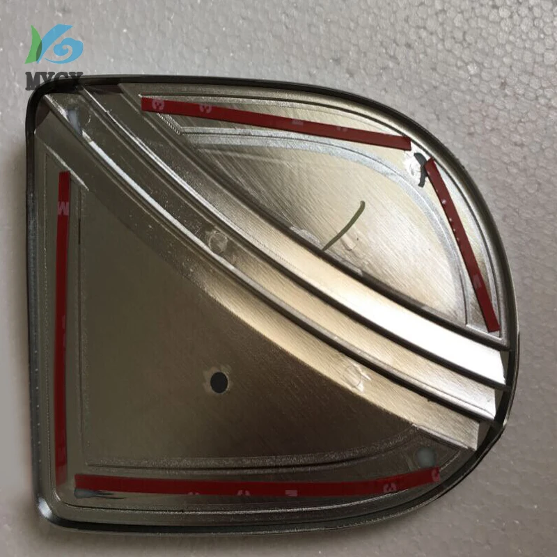 For Nissan navara frontier 2006 accessories chrome fuel tank cover for Nissan frontier navara d40 2006-2013 car styling part