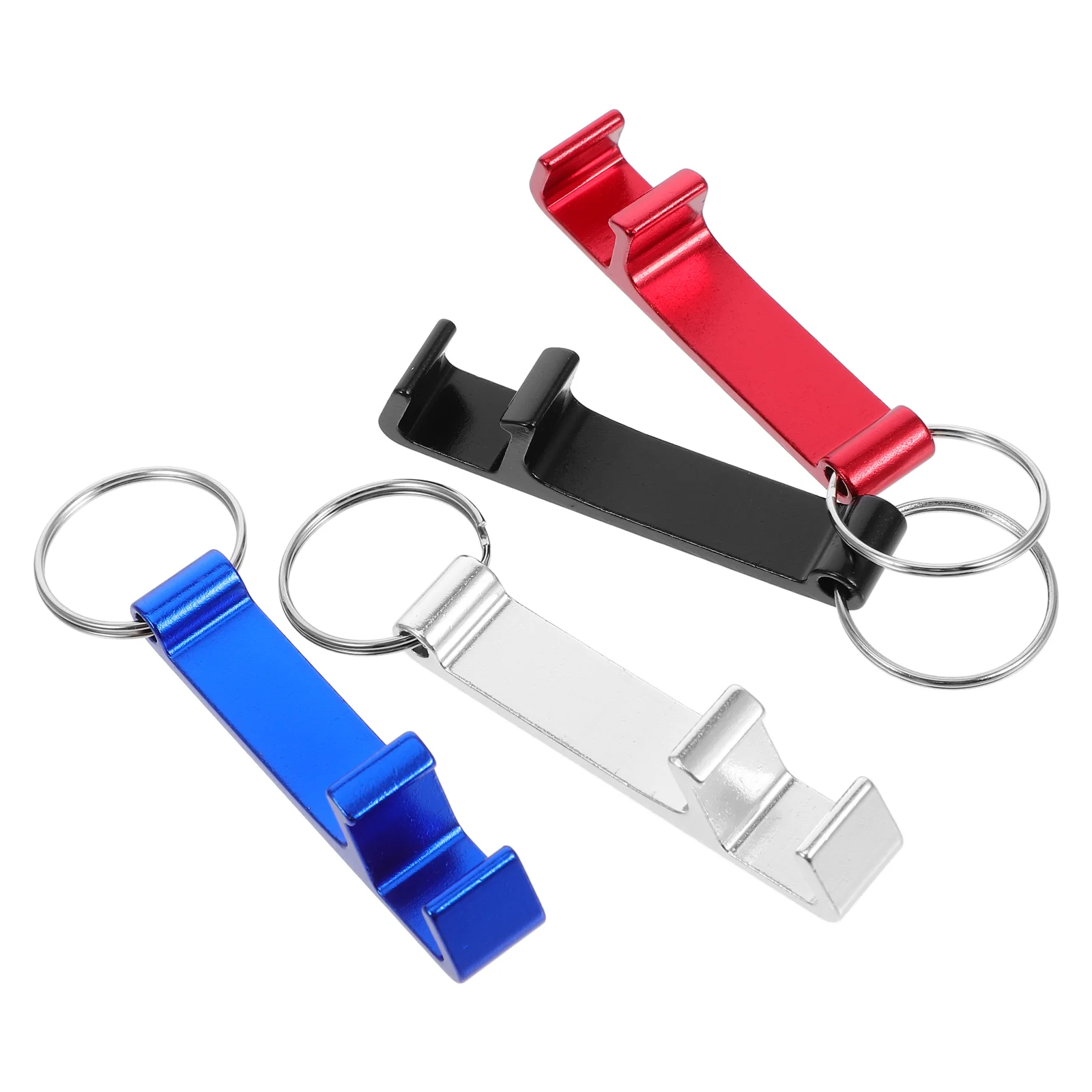 Key Chain Keyring with Phone Stand Mobile Holder Multi-tool Keychain Hand Can Opener