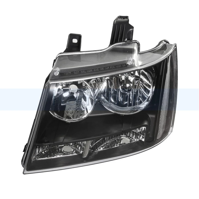 US Version a pair Front Bumper Headlight For Chevrolet Avalanche/Suburban Tahoe 2007-2014 Head Light Headlamp Head Lamp