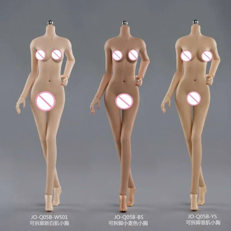 1/6 Scale Female Seamless Big/Mid Breast Body Model Action Figure JOQ-05B JOQ-06C JOQ-10C JOQ-07F JOQ-10D JOQ-09F JOQ-10E