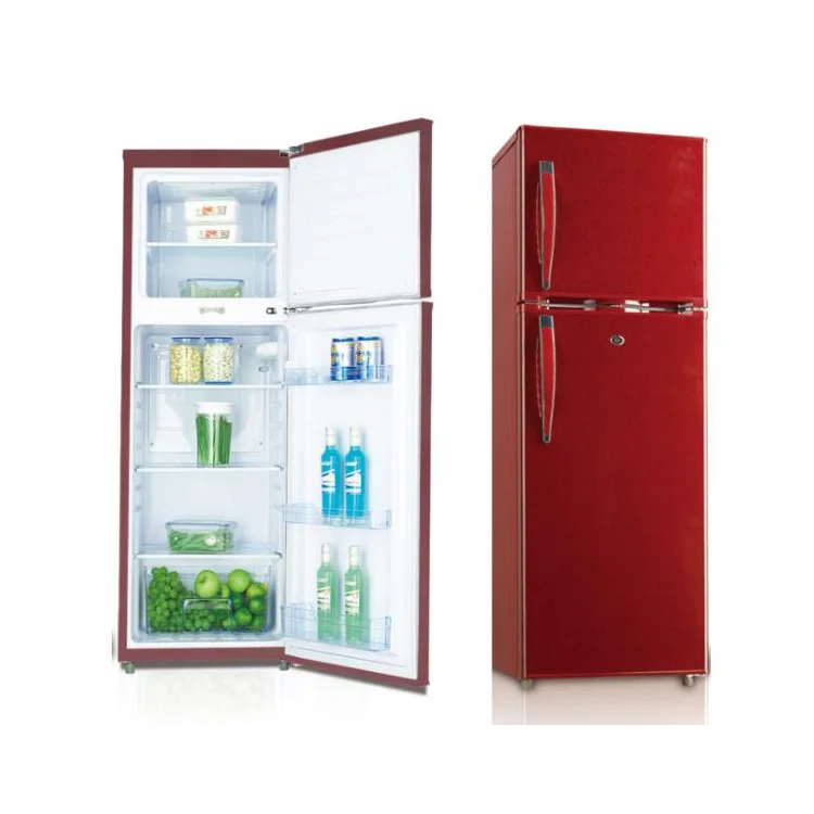 202L Factory Directly Supply Home Kitchen Appliance Double Door Fridges Refrigerator for Homes