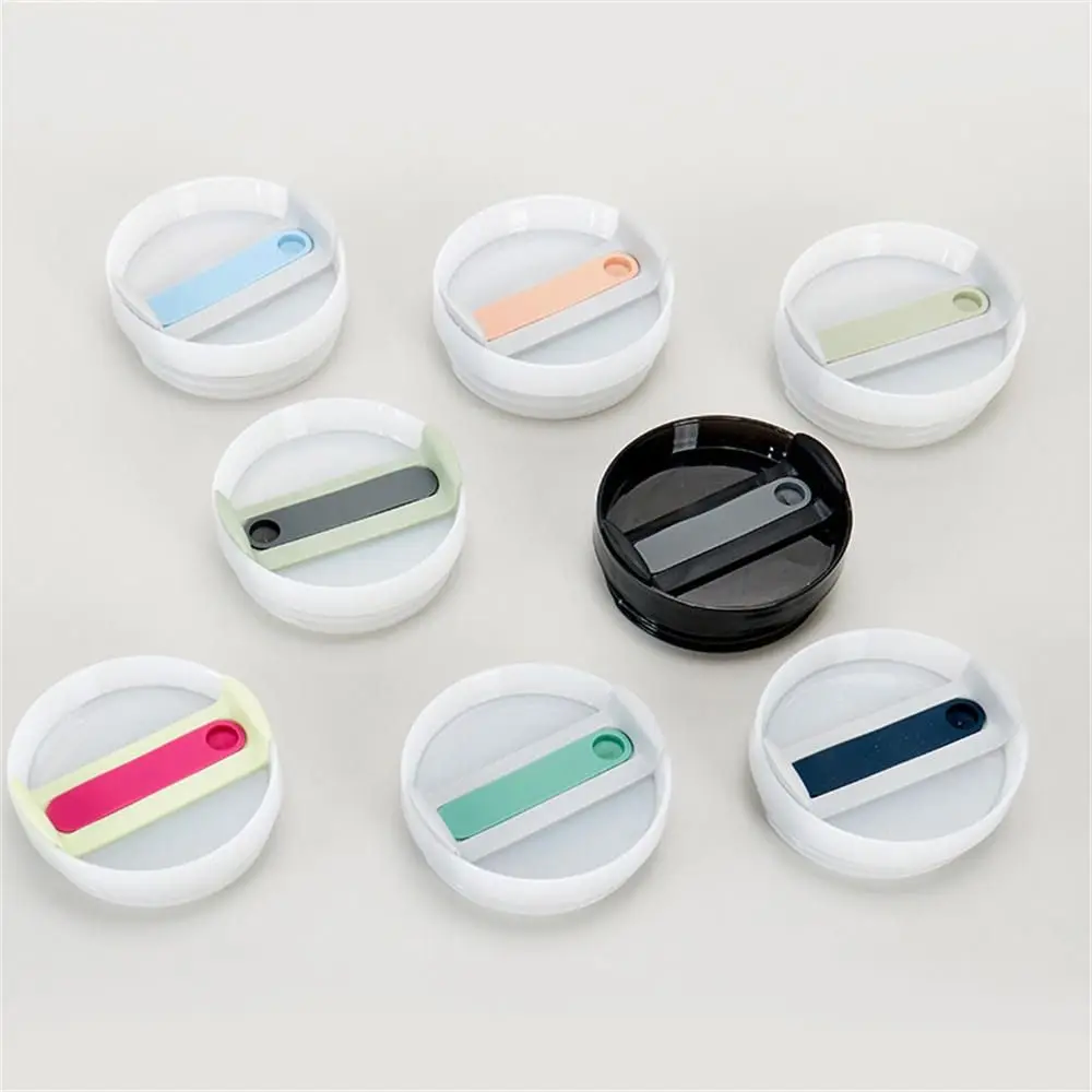 1Pcs Durable for Staney 40Oz Bottle Cover Tumber Themos Cup Cap Multicolor Splash Spill Proof Plastic Lids