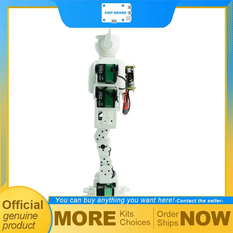 

Платформа человекоподобного робота Seeedstudio Fashionstar Atom S 10DOF с сервоприводами RA8-U25H-M и контроллером XIAO ESP32S3