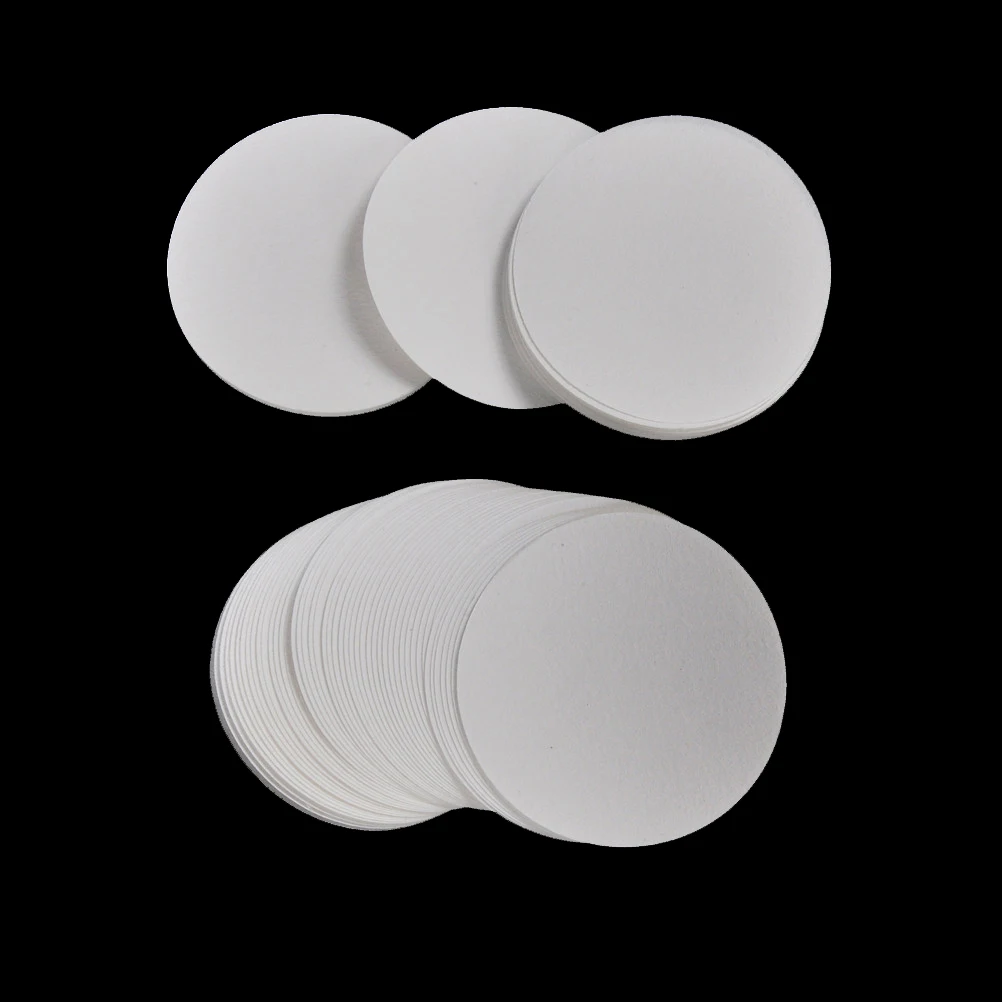 

100pcs Filter Paper 7cm Medium Speed Filter Paper Lab Filtration