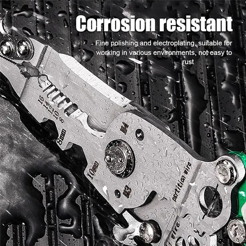 Special Offer~18 In 1 Wire Stripper Foldable, Multifunctional Folding Wire Stripper-Professional Electrician Tool, Wire Stripper