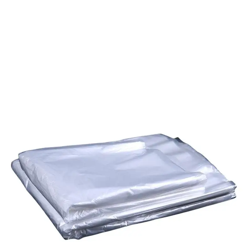 100 Stück Hochkapazitäts-Staub- und Feuchtigkeitsschutzbeutel, Transparente Kunststoff-Innenfolie für den Haushalt, Flachboden-Niederdruckbeutel – Detail 4